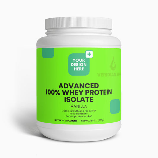 Advanced 100% Whey Protein Isolate (Vanilla)
